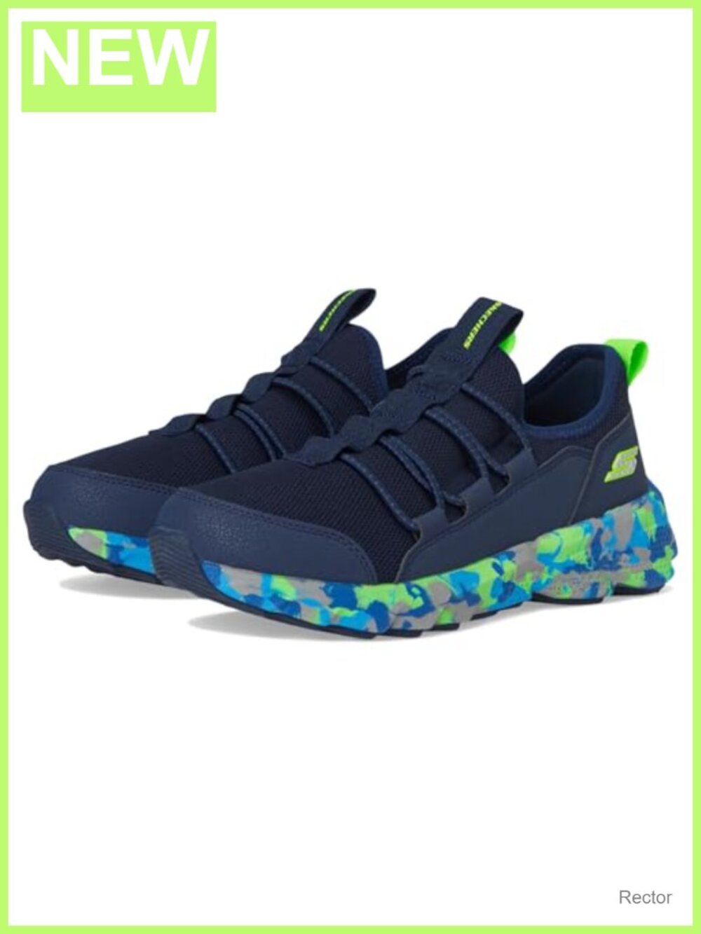 Boys Skechers Elite Sport Sneakers Pull-On Adaptive Closure